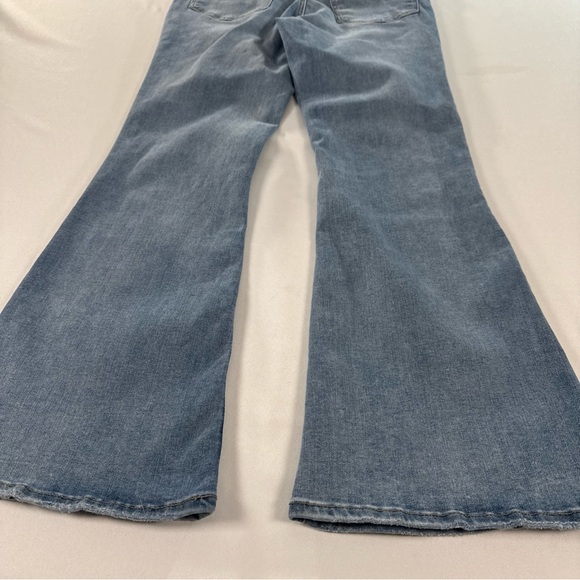 Lucky Brand Stevie Jeans Women's 10/30 A High Rise Flare Light Blue Denim EUC - Picture 7 of 9